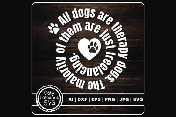 All Dogs Are Therapy Dogs Embroidery Review
