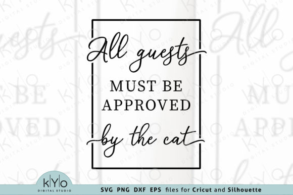 All Guests Must Be Approved by the Cat Embroidery Review