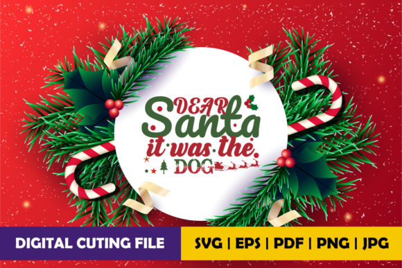 Dear Santa It Was the Dog Embroidery Review