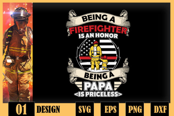 Firefighters Father Day Being a Papa Review
