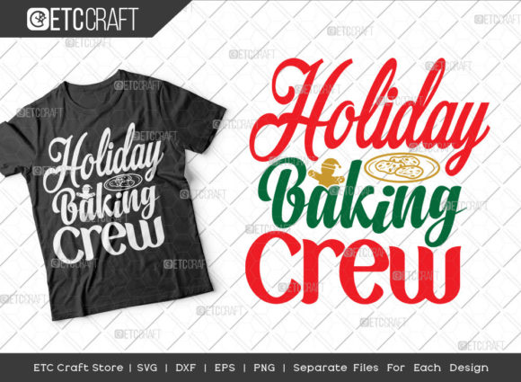 Holiday Baking Crew SVG Review