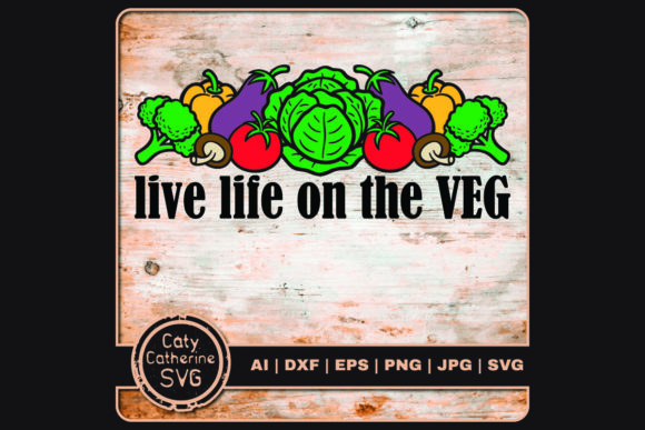 Live Life on the Veg Embroidery Review