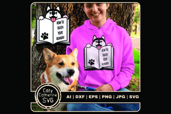 Review: How to Train Your Human Pet Dog Book Embroidery Design