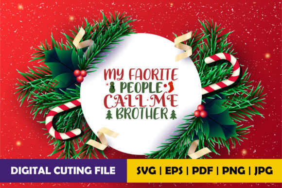 Review: My Favorite People Call Me Brother Embroidery Design