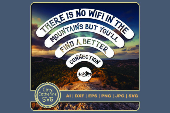 There Is No WIFI In The Mountains Embroidery Review