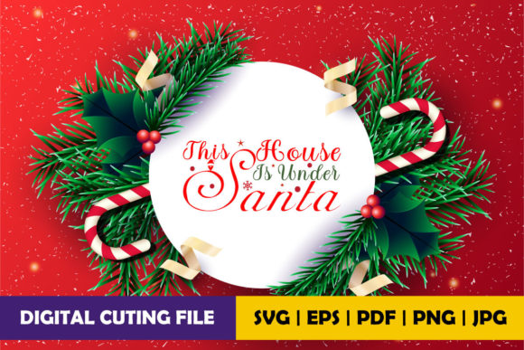 This House is Under Santa Embroidery Review