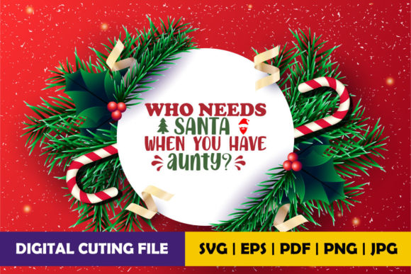 Who Need Santa When You Have Aunty Embroidery Review